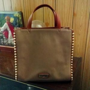 Big Buddha handbag studded Camel colour